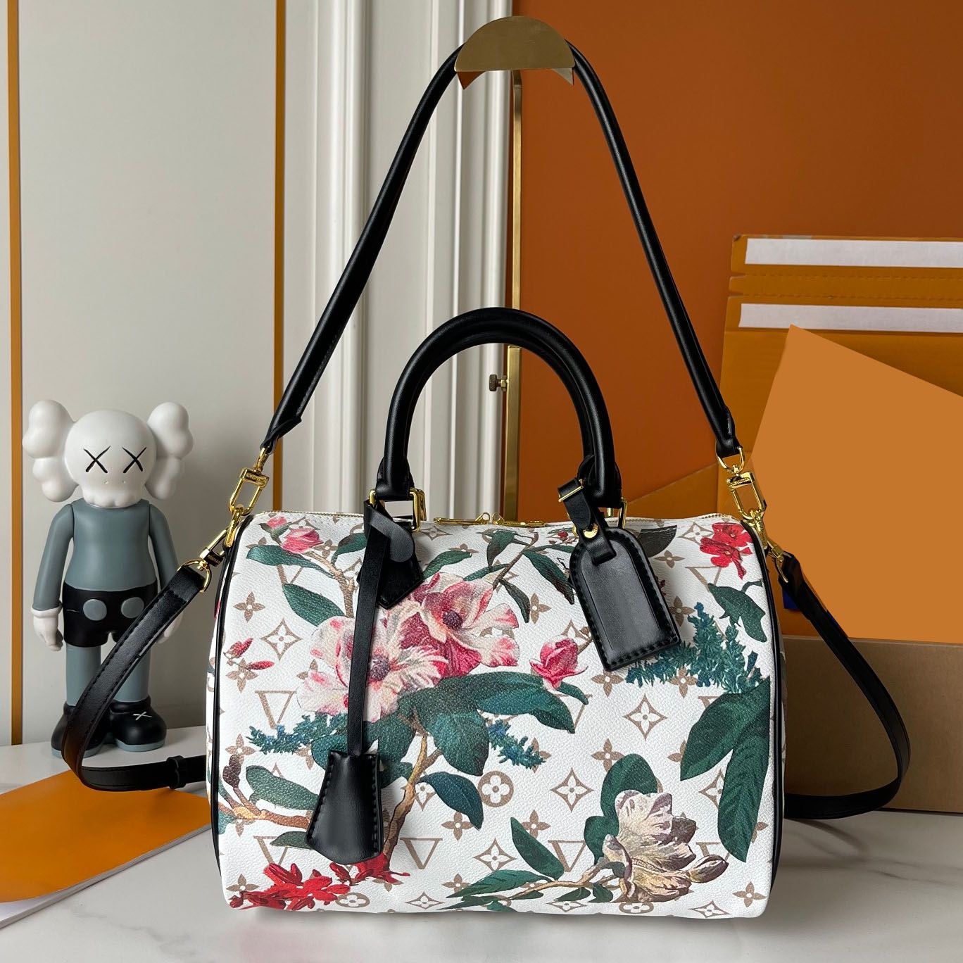 Damoflage Soft 30 Tote Bag Womens Luxury Designer Bag Leather Crossbody Shoulder Bags Handbag Pouch Speedytote Chain Travel Bag Purse Mirror Quality M28978