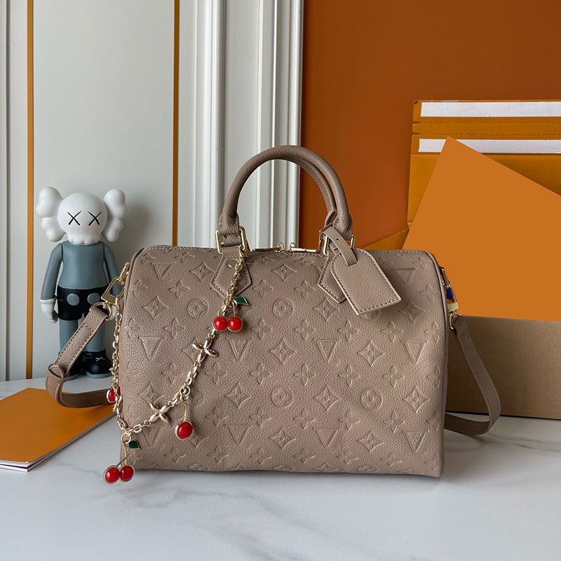 Damoflage Soft 30 Tote Bag Womens Luxury Designer Bag Leather Crossbody Shoulder Bags Handbag Pouch Speedytote Chain Travel Bag Purse Mirror Quality M28978