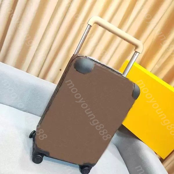 12A Premium Designer Horizon 55 Rolling Suitcase - Luxury 4-Wheel Trolley for Men and Women - Large Black Travel Trunk Bags