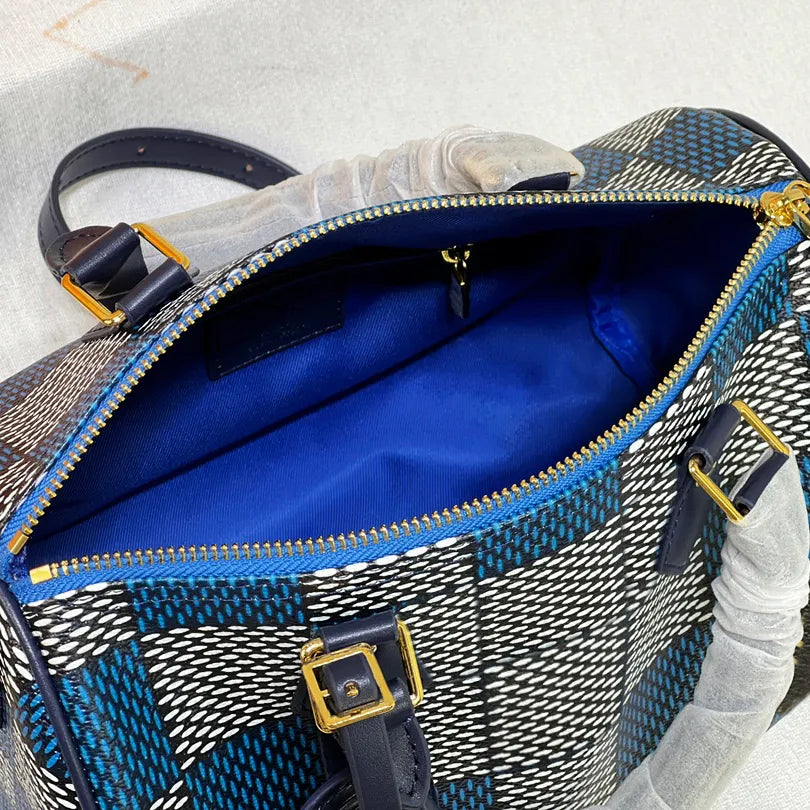 Designer Bag Pillow Bag 25CM Speed Bag Handbag Luxury Soft Leather Handbag Fashion Casual Travel Crossbody Bag Weekend Bag Shoulder Bags High Quality