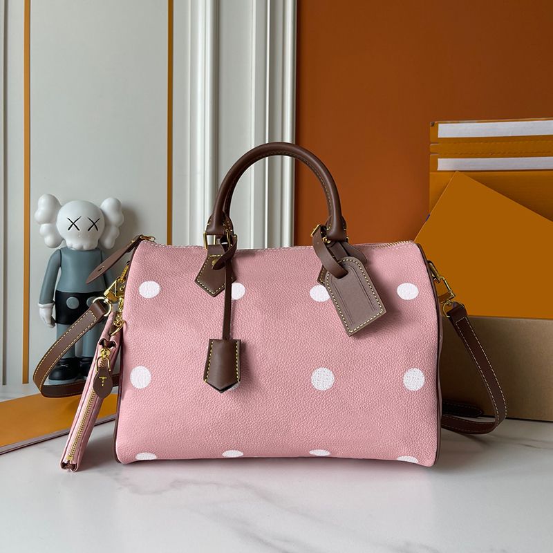 Damoflage Soft 30 Tote Bag Womens Luxury Designer Bag Leather Crossbody Shoulder Bags Handbag Pouch Speedytote Chain Travel Bag Purse Mirror Quality M28978