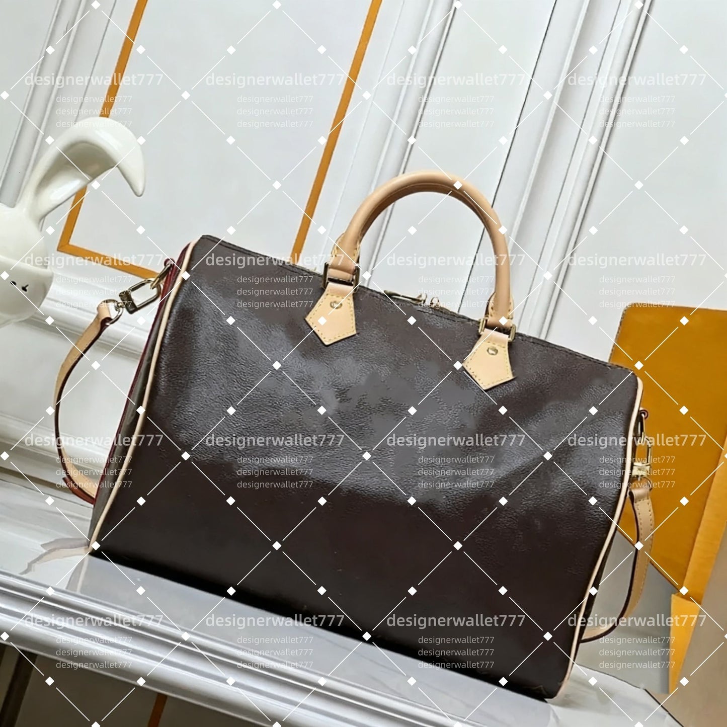 10A Designer Soft Tote Bag Luxury Crossbody Handbags Leather Shoulder Women Speedytotes Pillow Messenger 16 20 25 30 35 Cm Boston Bag M40950 M40908 Top Quality