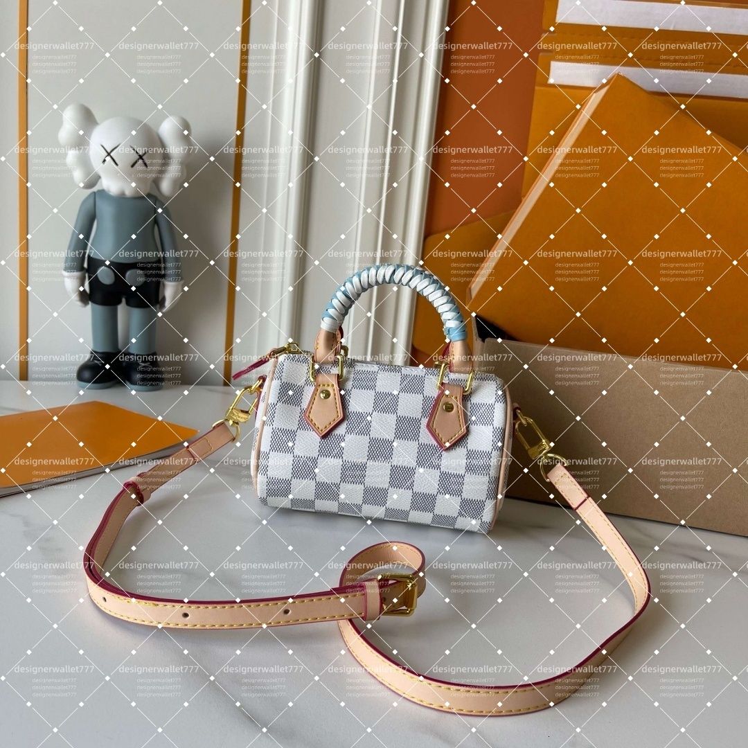 10A Designer Soft Tote Bag Luxury Crossbody Handbags Leather Shoulder Women Speedytotes Pillow Messenger 16 20 25 30 35 Cm Boston Bag M40950 M40908 Top Quality