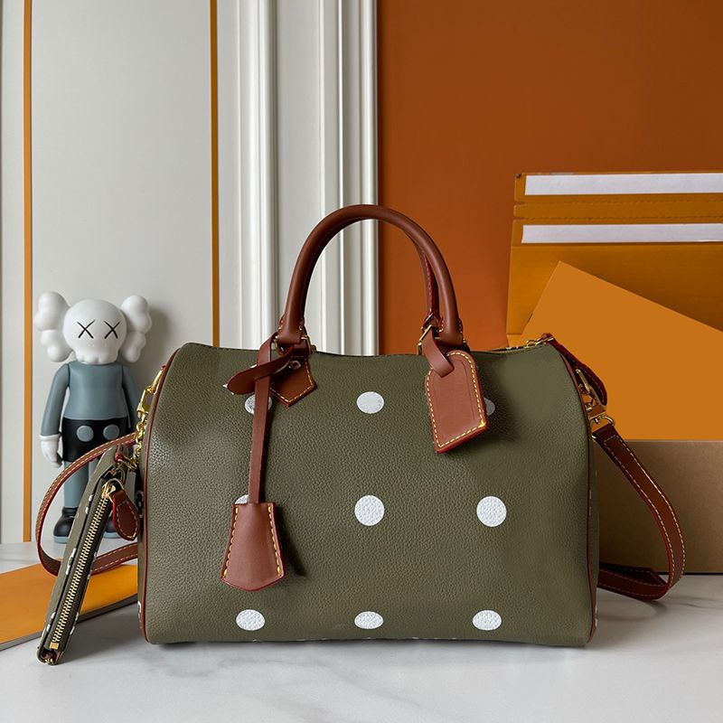 Damoflage Soft 30 Tote Bag Womens Luxury Designer Bag Leather Crossbody Shoulder Bags Handbag Pouch Speedytote Chain Travel Bag Purse Mirror Quality M28978